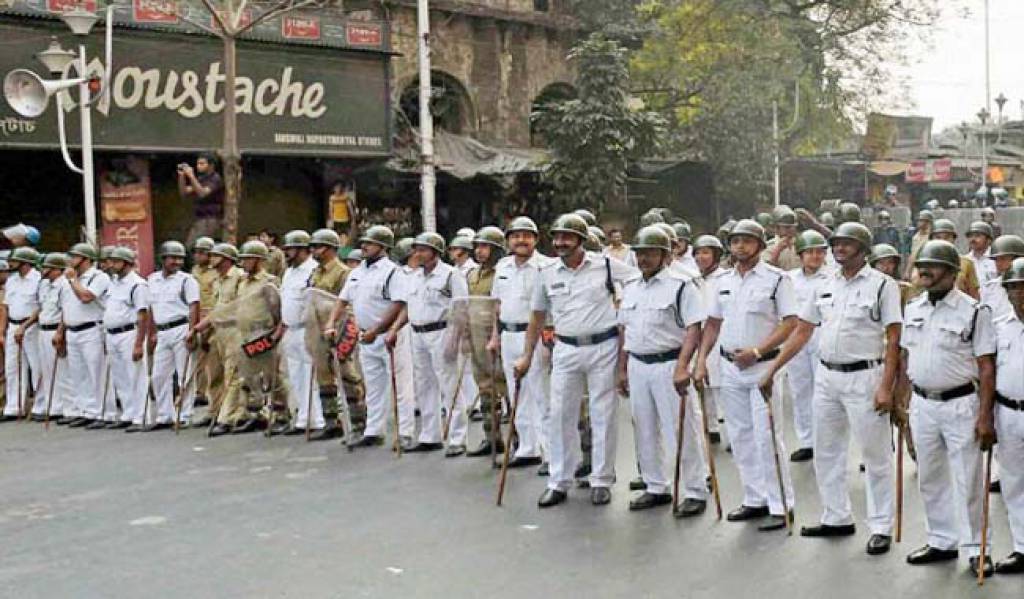 दिवाली पर कालीपूजा के दौरान की गई पांच हजार पुलिसकर्मियों की तैनाती