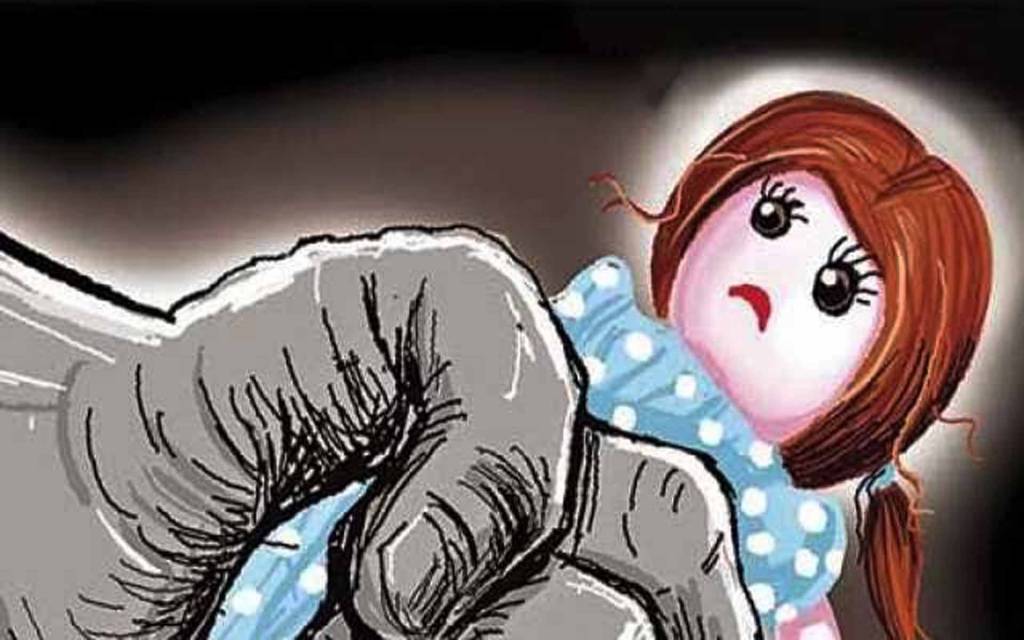शर्मनाक: 6 साल की बच्ची से रेप के बाद बेल्ट से गला घोंटकर हत्या