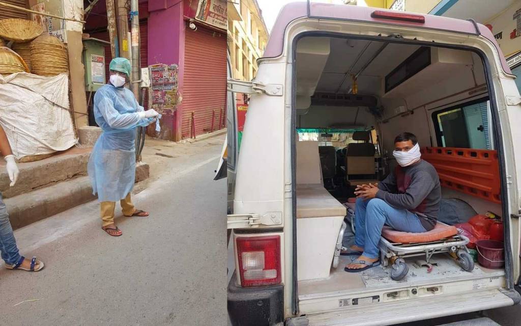 वाराणसी में कोरोना वायरस का एक और संदिग्ध मिलने से पक्के मोहल्ले में मचा हड़कंप