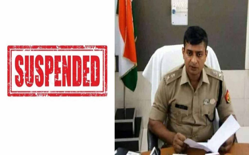 वाराणसी: नो इन्ट्री में ट्रकों से कर रहे थे वसूली, हो गए सस्पेंड