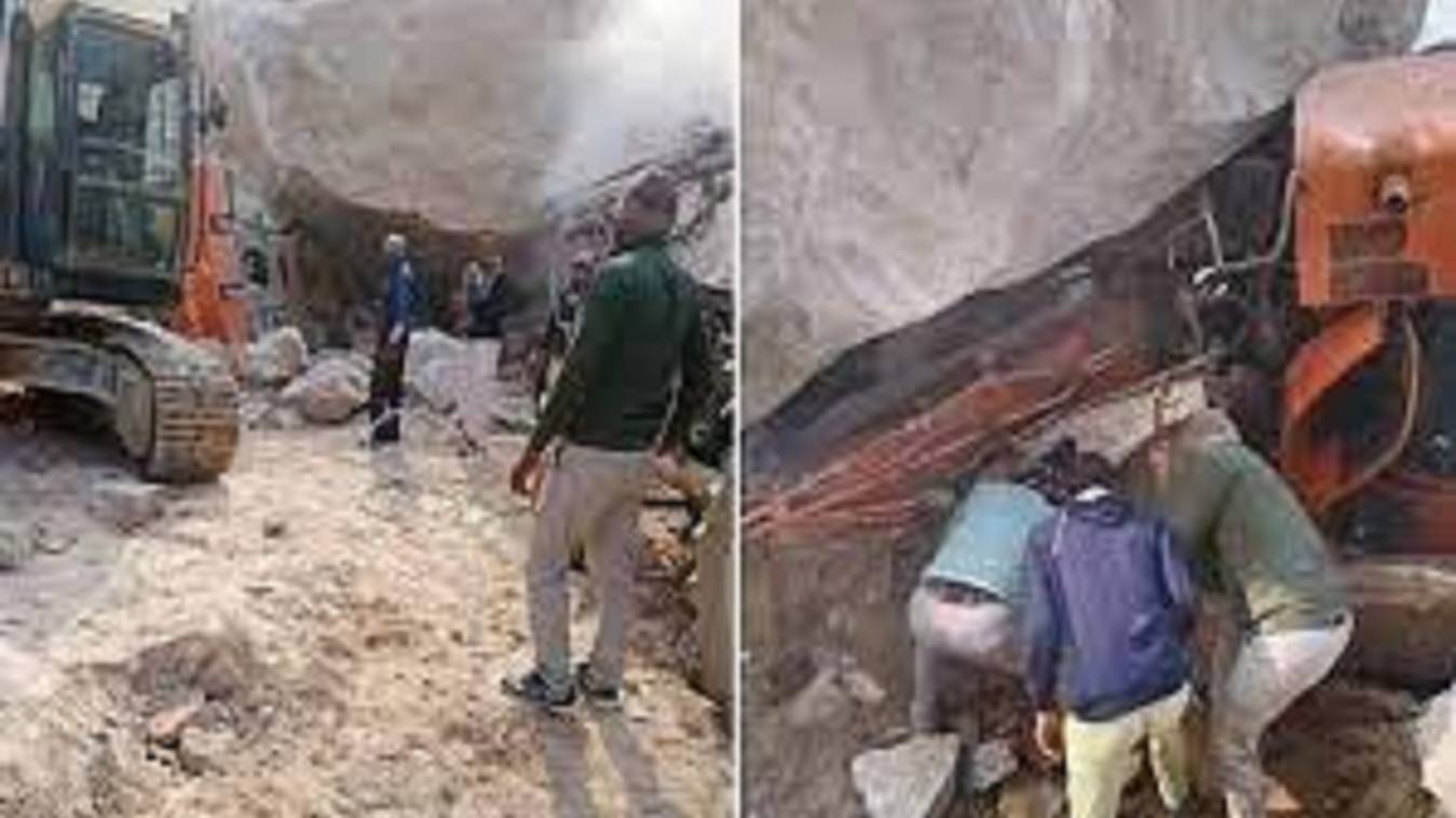 नए साल पर एक और दर्दनाक हादसा, हरियाणा के डाडम खनन क्षेत्र में पहाड़ खिसकने से 20-25 लोग दबे और तीन के शव निकाले गए