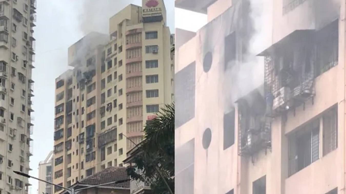 मुंबई में ताड़देव इलाके की 20 मंजिला इमारत में भीषण लगी आग, 7 की मौत,17 घायल
