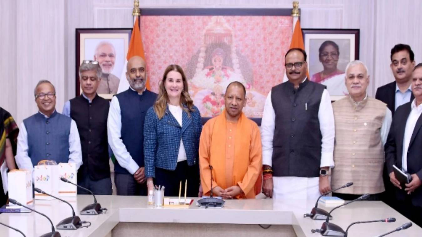 मिलिंडा गेट्स ने की सीएम योगी से मुलाकात, बोलीं-भारत ही नहीं पूरी दुनिया के लिए मॉडल है उत्तर प्रदेश...