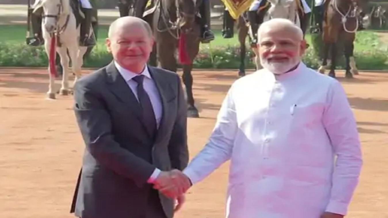 पीएम मोदी ने जर्मन चांसलर शोल्ज से की मुलाकात, इन मुद्दों पर हुई चर्चा