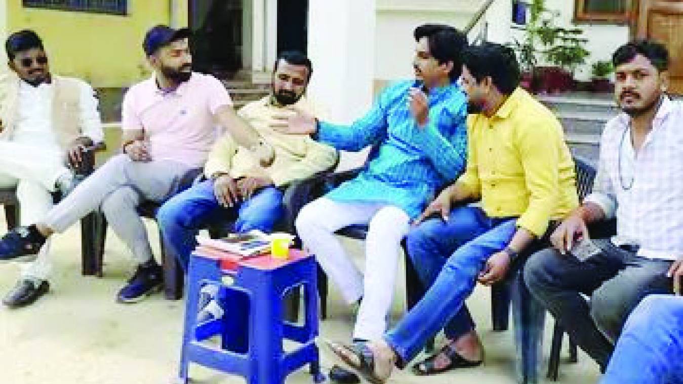 नए मतदाताओं के साथ भाजयुमो की नमो-युवा चौपाल