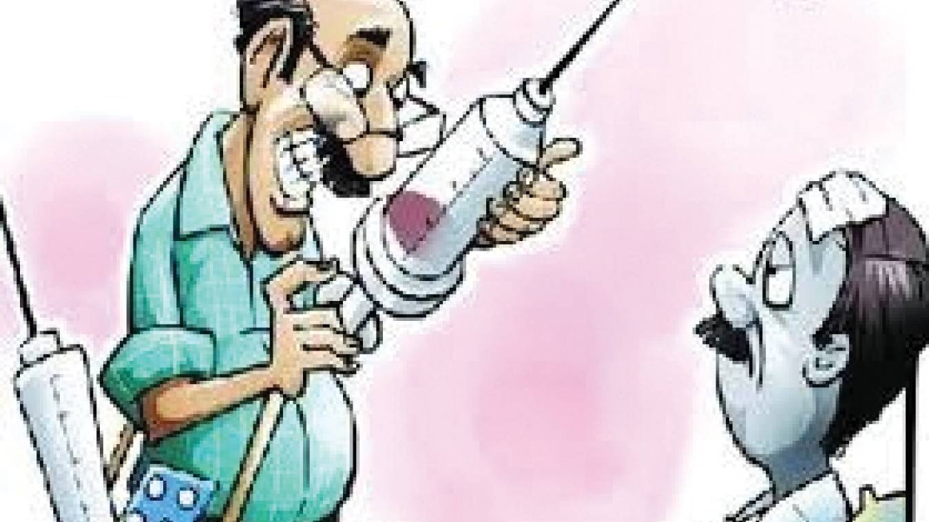 ग्रामीण क्षेत्रो में झोलाछाप डाक्टरों की भरमार