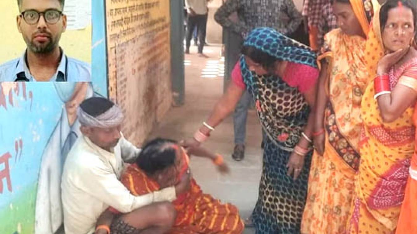 पिकअप ने बाइक को मारी  भीषण टक्कर, युवक की गई जान