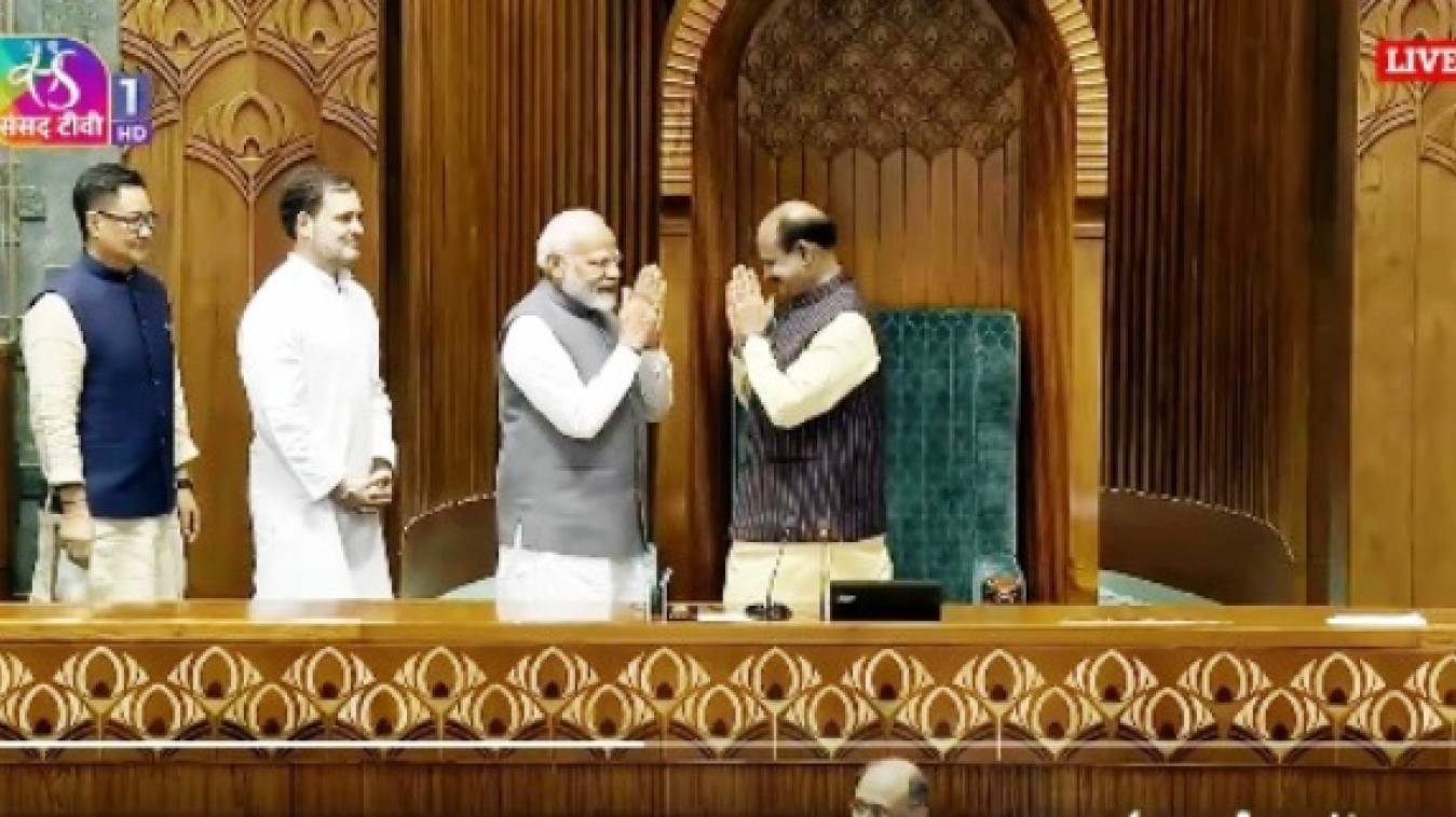 भाजपा सांसद ओम बिरला 18वीं लोकसभा के अध्यक्ष चुने गए