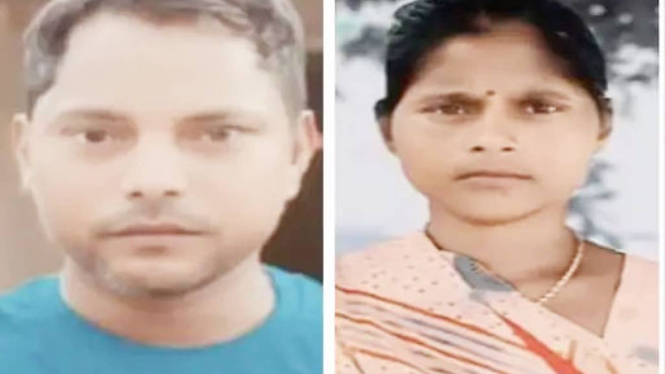 सड़क हादसे में पति-पत्नी की मौत, मैजिक ने मारी थी बाइक में जोरदार टक्कर