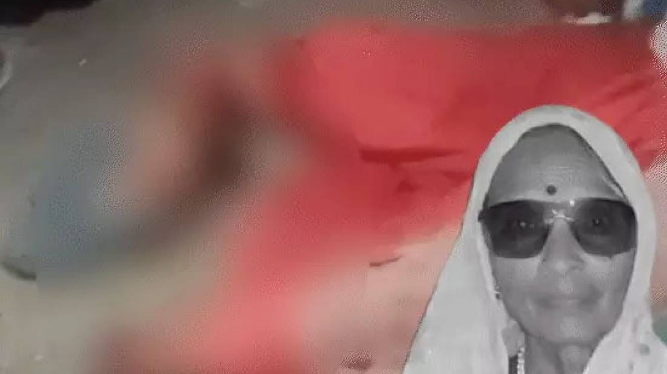 चांदी के कड़ों के लिए महिला के पैर काटे:नाले में मिला शव