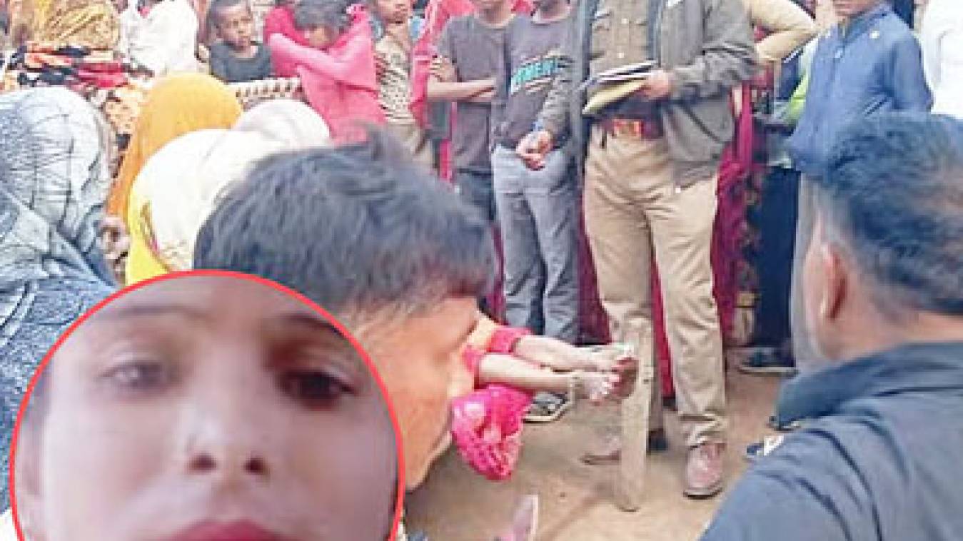 आठवीं के छात्र ने महिला का रेता गला