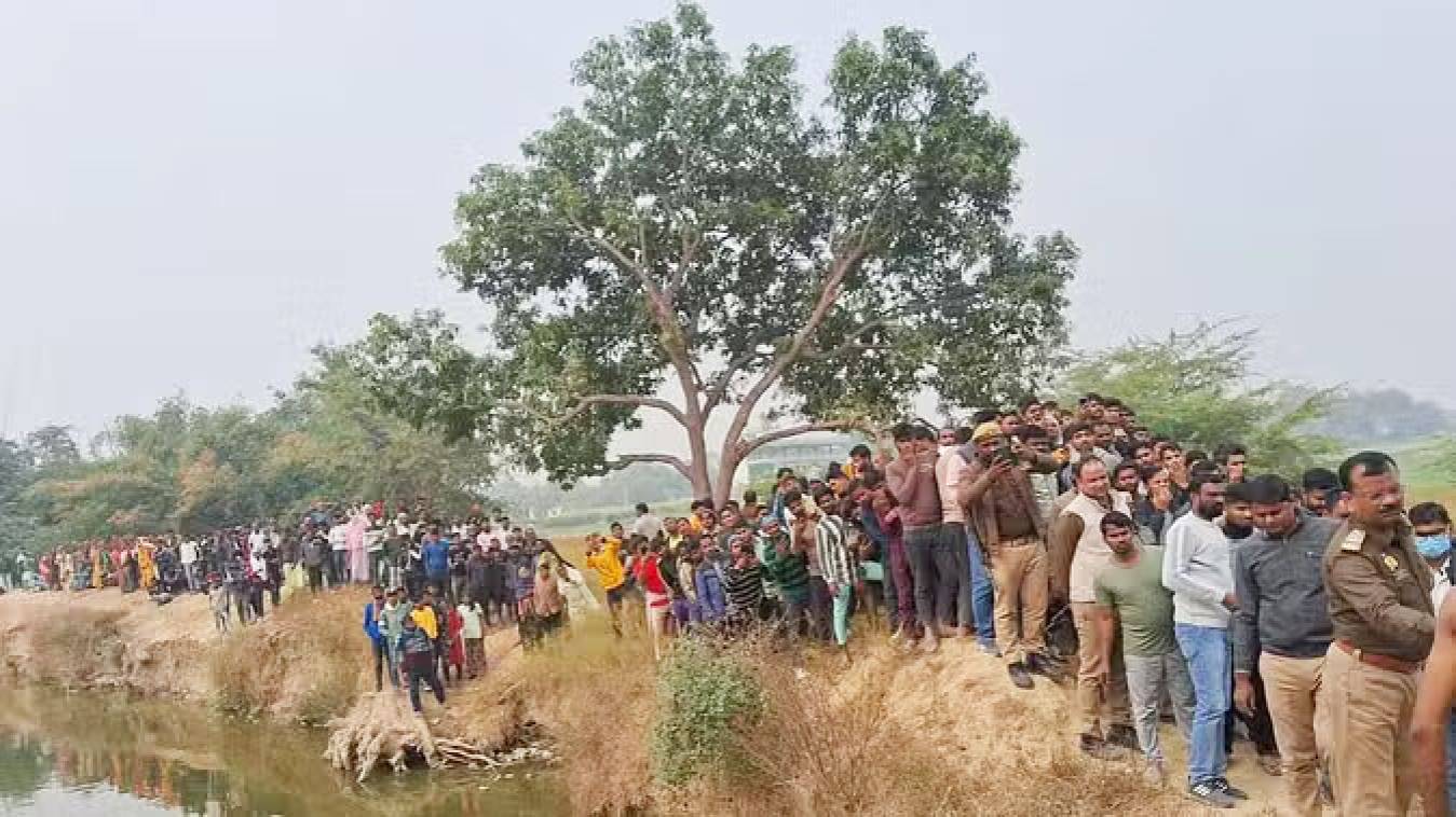 मछली के लिए डाला जाल फंसा महिला का शव 