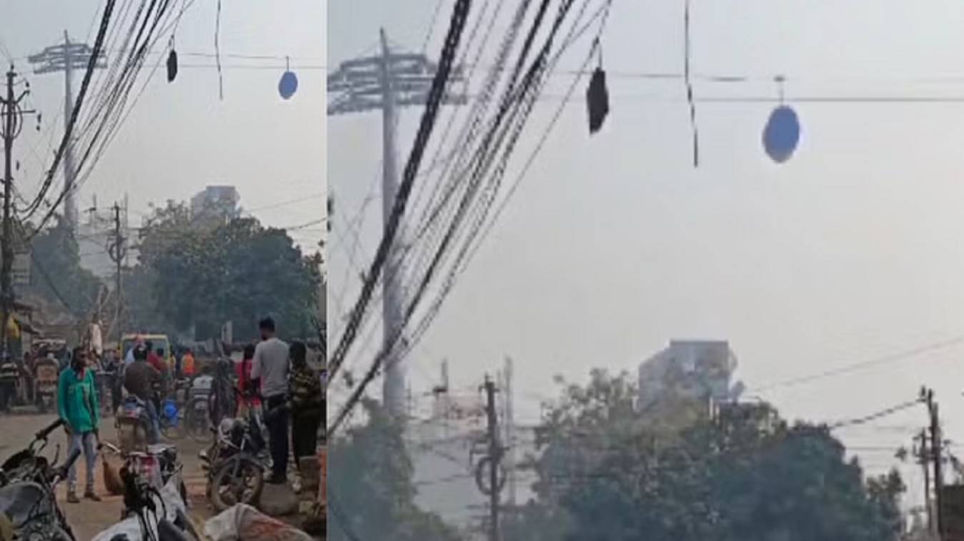 साजन के पास रोपवे का ट्रायल रन शुरू, रोपवे ट्राली देखने को उमड़ी लोगों की भीड़ 