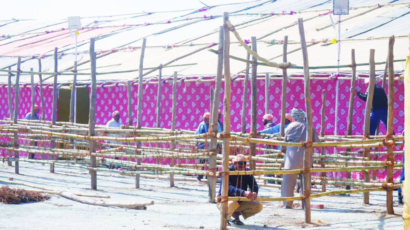 सज-संवर कर तैयार संत शिरोमणि की जन्मस्थली