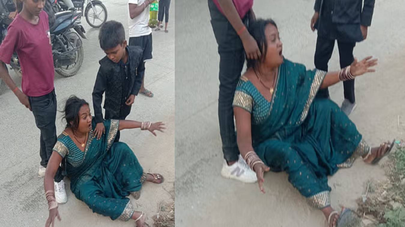 वाराणसी में बाइक सवारों ने दिनदहाड़े महिला का मंगलसूत्र छीना, सड़क पर बिलखती रही पीड़िता