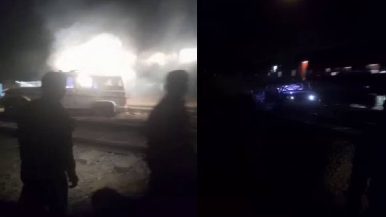 झांसी में रेलवे ट्रैक पर फंसी कार, गूगल मैप ने बारातियों को दिखाया गलत रास्ता, रेलवे ट्रैक पर पहुंची कार