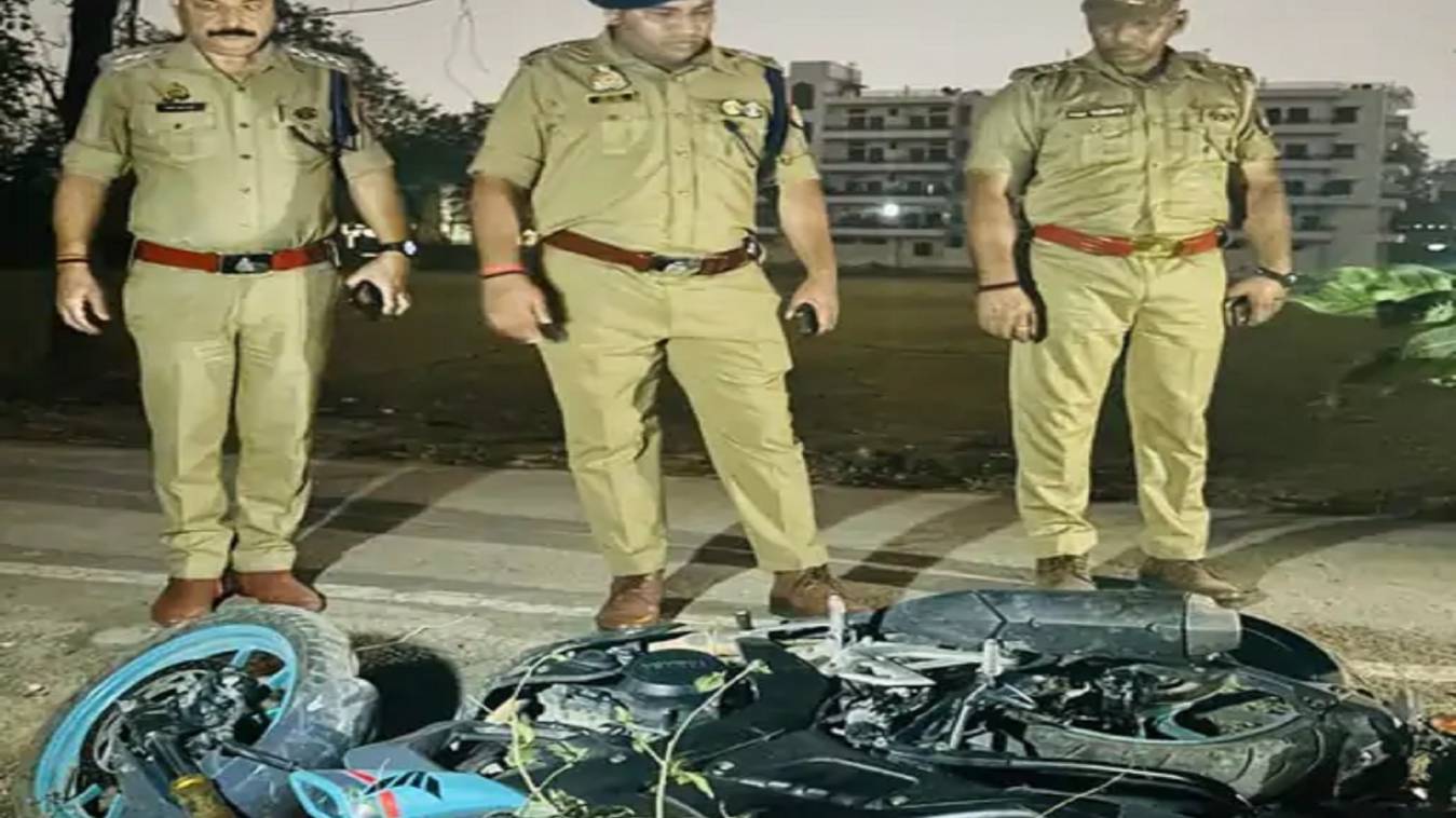 पुलिस व बदमाशों के बीच हुई मुठभेड़, लुटेरे के पैर में लगी गोली; एक गिरफ्तार, दूसरा फरार