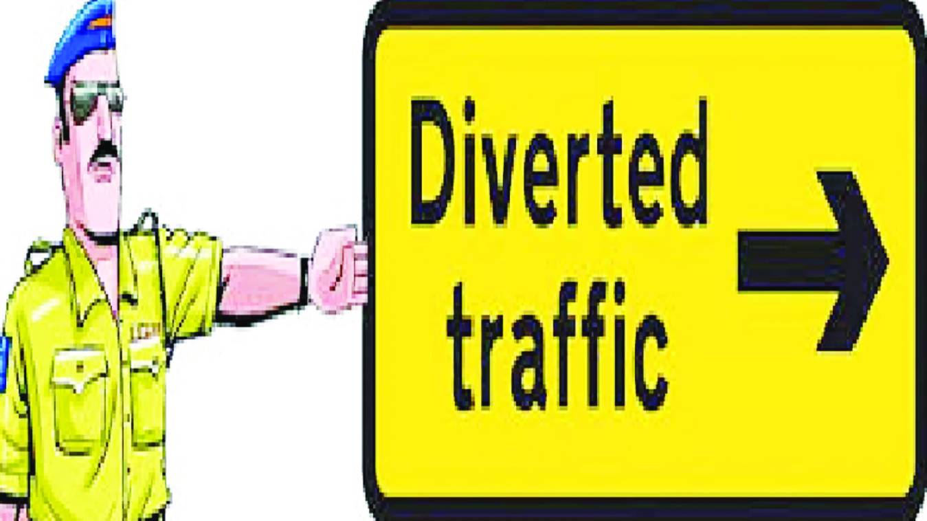 वाराणसी में आज रात से 72 घंटे का डायवर्जन लागू