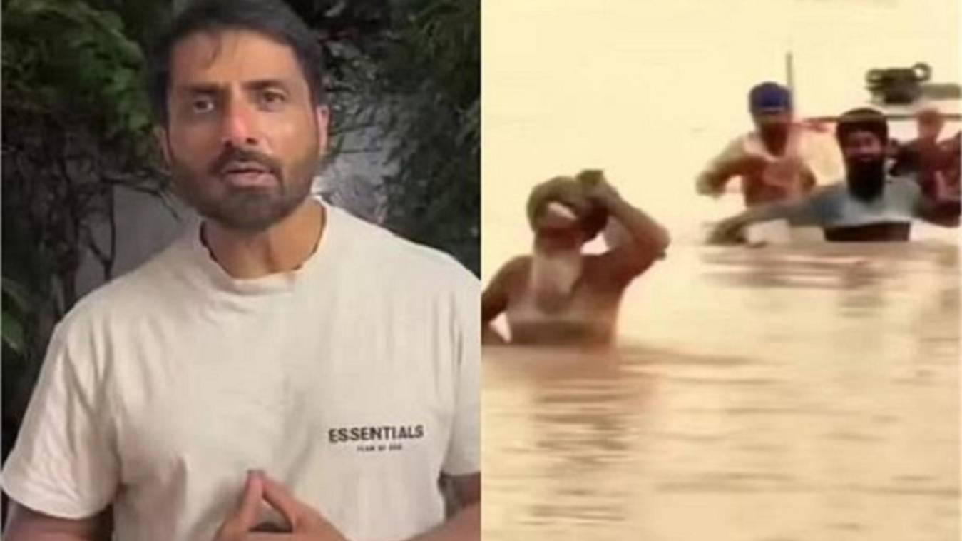 पंजाब बाढ़ पीड़ितों की मदद के लिए आगे आए सोनू सूद, बोले- "पंजाब मेरी रूह है, चाहे सब कुछ दांव पर क्यों न लगाना पड़े"