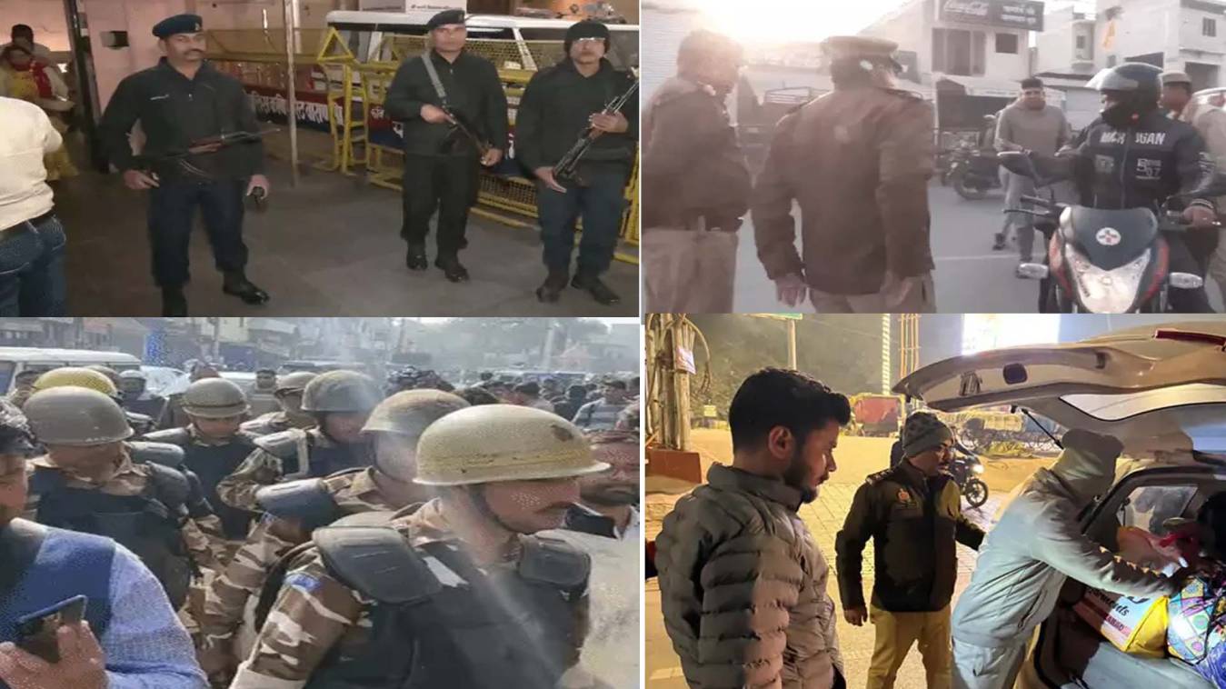 यूपी हाई अलर्ट पर: बाबरी विध्वंस की बरसी, अयोध्या में सघन चेकिंग, काशी में कमांडो तैनात 