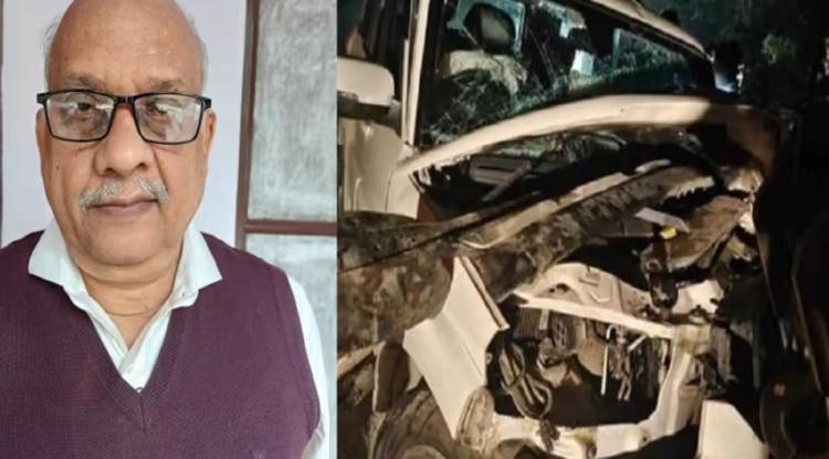 CM Yogi के OSD मोतीलाल सिंह की सड़क हादसे में मौत,पत्नी गंभीर रूप से घायल