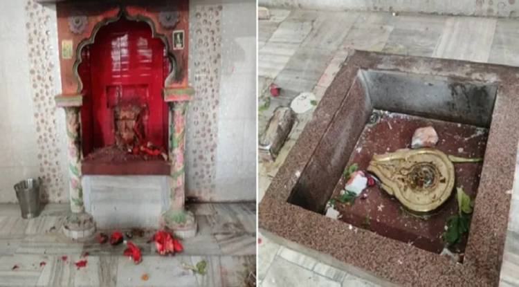  वाराणसी के मंदिर में तोड़फोड़ से लोग आक्रोशित, पुलिस ने फिर से प्राण-प्रतिष्ठा का दिलाया भरोसा