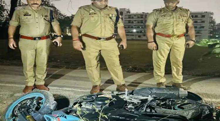 पुलिस व बदमाशों के बीच हुई मुठभेड़, लुटेरे के पैर में लगी गोली; एक गिरफ्तार, दूसरा फरार