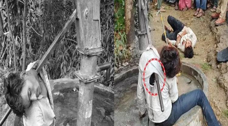 सीतापुर में द‍िल दहला देने वाला हादसा: 100 की रफ्तार ने ली बाइक सवार की जान, हैंडपंप का हत्था गर्दन से आर-पार 