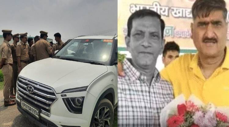 अलीगढ़ में हमलावरों ने दिनदहाड़े कार रोककर दागीं ताबड़तोड़ गोलियां, प्रॉपर्टी डीलर की मौके पर मौत
