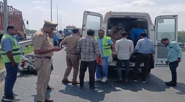 वाराणसी: डाफी बाईपास पर सड़क हादसे में रिटायर्ड आर्मी जवान की मौत, भतीजा गंभीर