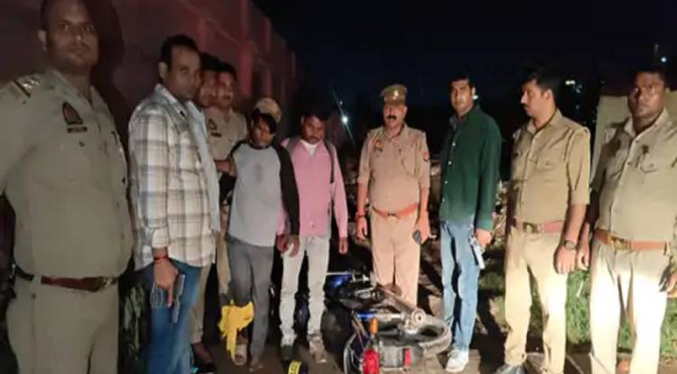  वाराणसी पुलिस और बदमाशों के बीच मुठभेड़, दो गिरफ्तार, एक पैर में गोली लगने से घायल