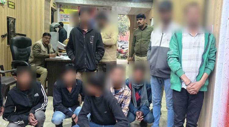 दर्शन के नाम पर वसूली का खेल उजागर, काशी और काल भैरव मंदिर से 10 दलाल गिरफ्तार