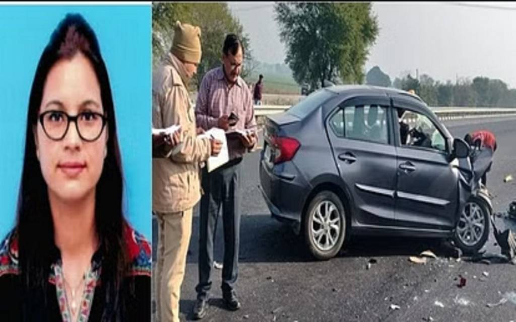 सड़क हादसे में मैनपुरी में तैनात ADJ पूनम त्यागी की मौत, डिवाइडर से टकराई कार