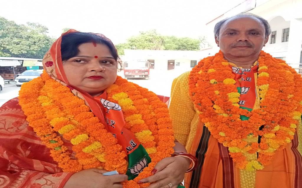 गंगापुर नगर पंचायत अध्यक्ष पद पर बनीं BJP की स्नेहलता सेठ, घोषणा बाकी
