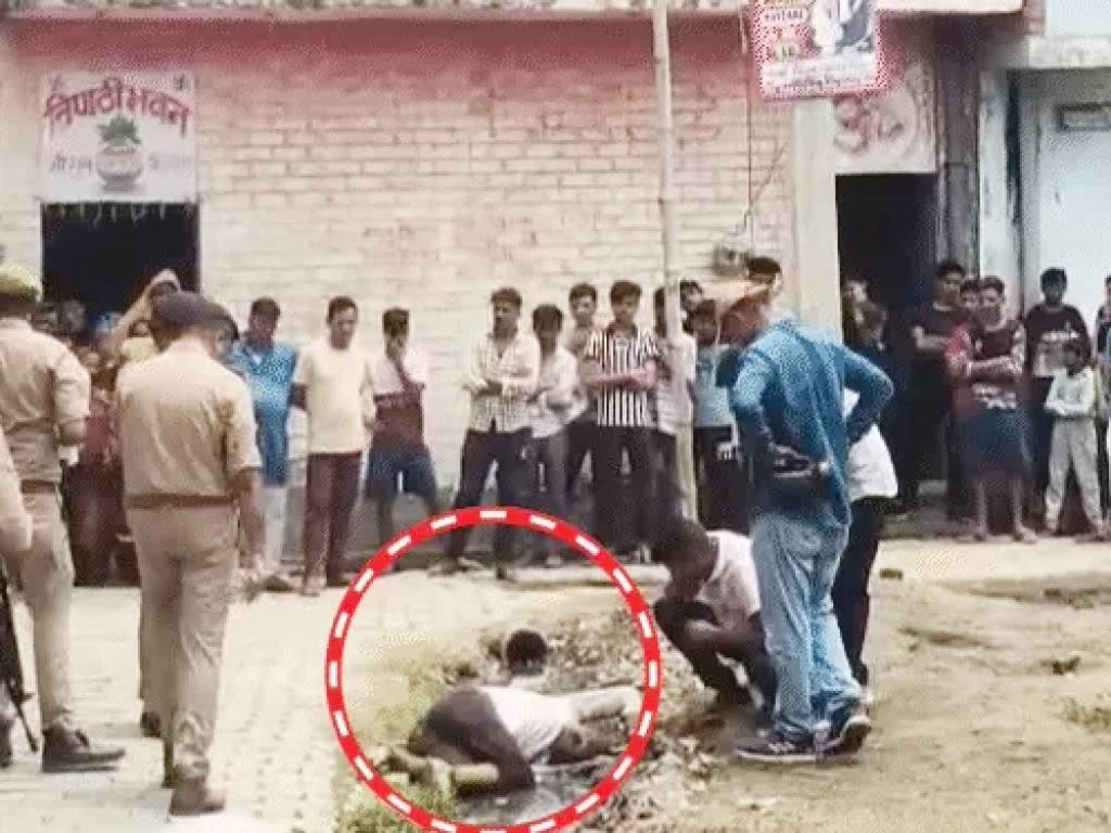 पुलिस ने दौड़ाया तो गोली मार किया सुसाइड :प्रेमिका को चाकू मारकर भाग रहा था प्रेमी