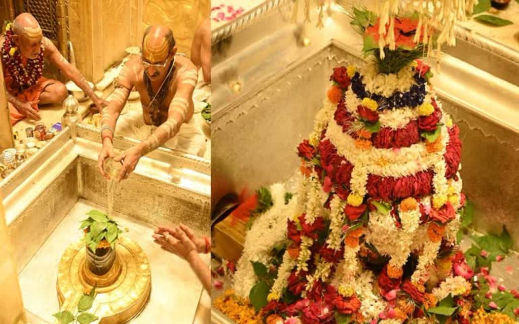 सावन के पहले दिन शिवभक्ति में डूबी काशी,  विश्वनाथ धाम में उमड़ा भक्तों का सैलाब,’ पुष्पवर्षा से हुआ भक्तों का स्वागत 