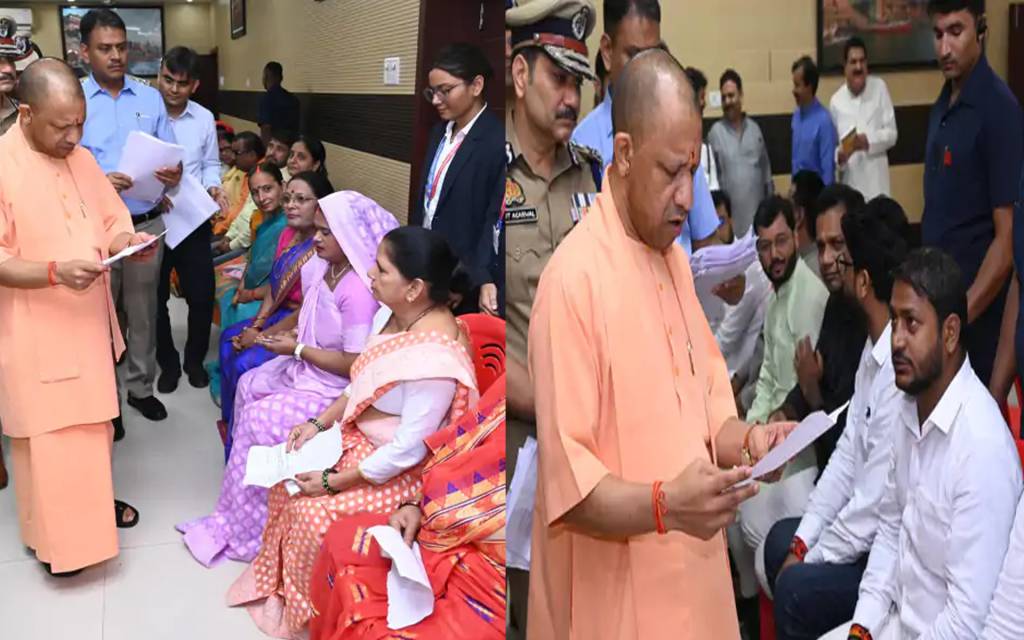 काशी में सीएम योगी का पहला जनता दरबार: पीड़ितों से सीधे सुनी समस्याएं, टीचर प्रवीण झा की पत्नी ने लगाई न्याय की गुहार