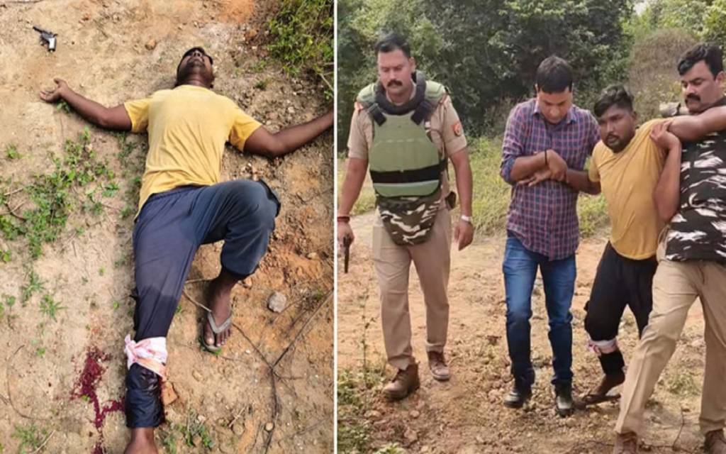 वाराणसी में मुठभेड़: पशु तस्कर गोलू नट गिरफ्तार, पैर में गोली लगने से घायल
