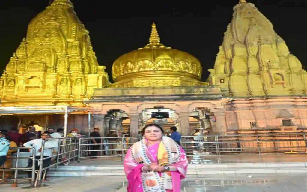 काशी पहुँचीं यूपी महिला आयोग की उपाध्यक्ष अपर्णा यादव, युवाओं के लिए ‘सनातन जन जागरण’ को बताया आवश्यक