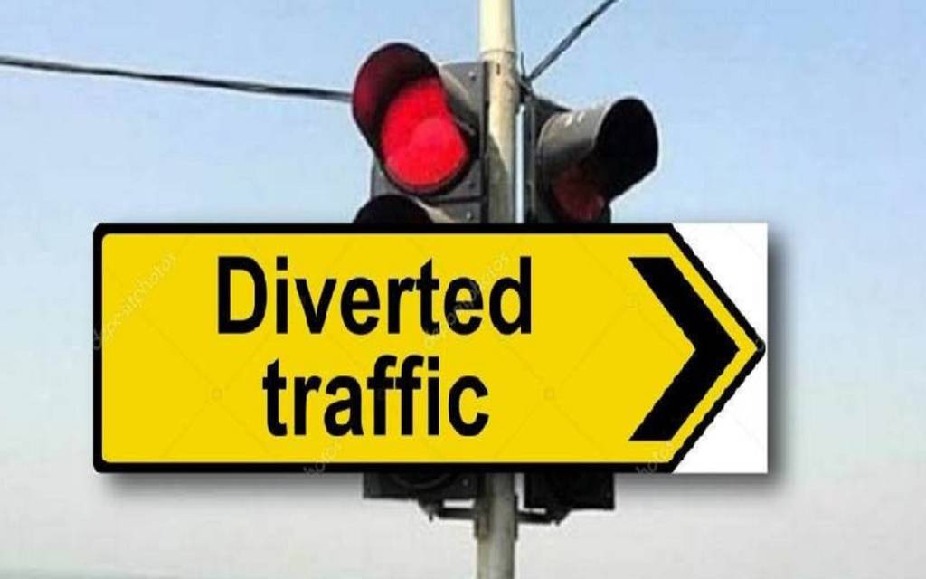 रोपवे निर्माण से बड़ा ट्रैफिक बदलाव: गिरजाघर चौराहा अब नो-एंट्री, गलती से भी न जाएं इस रास्ते