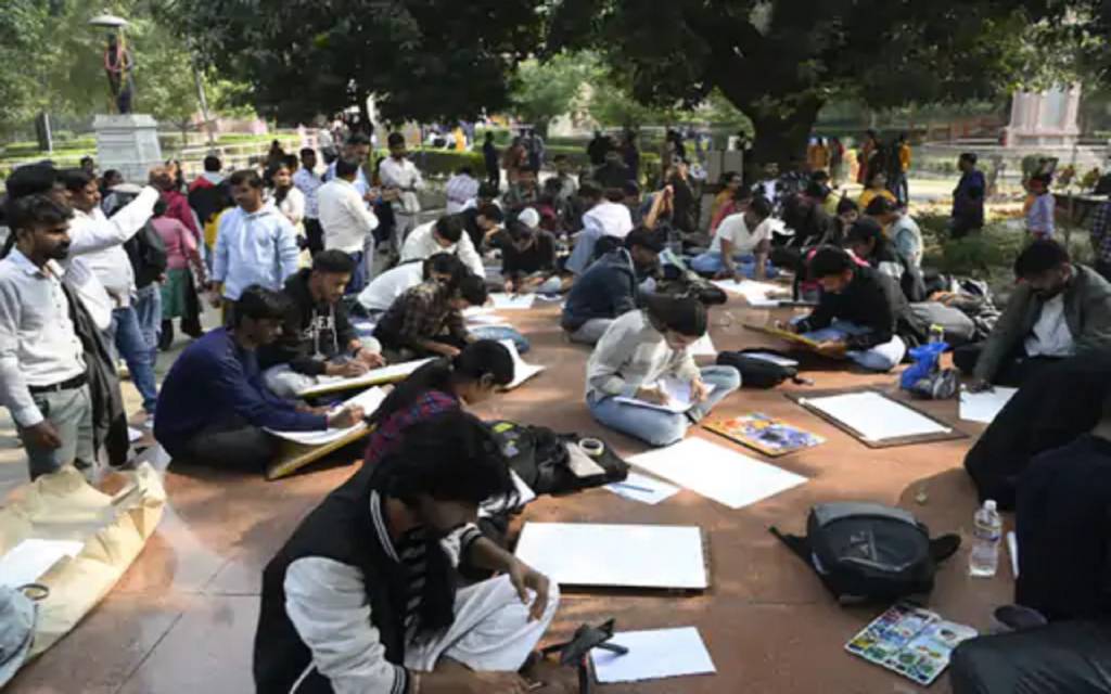 काशी तमिल संगमम - 4: बीएचयू में पोस्टर प्रतियोगिता के जरिए झलकी ‘अनेकता में एकता’