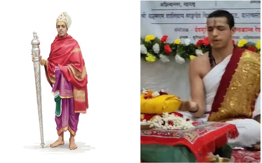 काशी में हुआ वेदमूर्ति महेश रेखे का ऐतिहासिक दंडक्रम पारायण