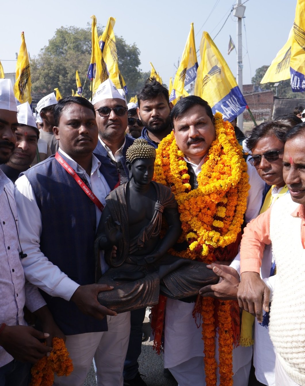 ‘सवाल पूछने और पीड़ितों की आवाज़ उठाने से नहीं डरेंगे’ – मणिकर्णिका मामले में बोलें संजय सिंह