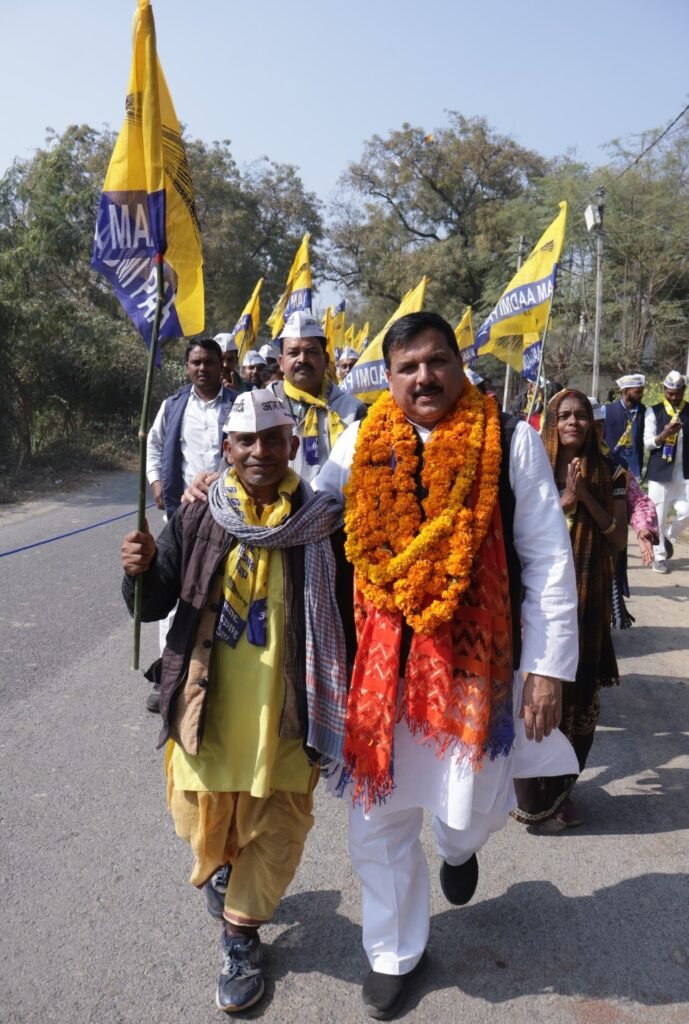 ‘सवाल पूछने और पीड़ितों की आवाज़ उठाने से नहीं डरेंगे’ - मणिकर्णिका मामले में बोलें संजय सिंह