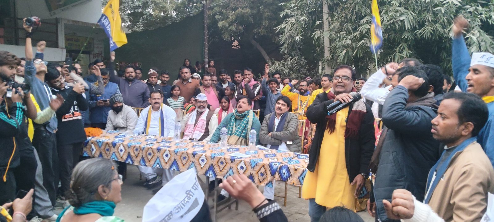 किसानों के हक के लिए सड़क से संसद तक संघर्ष करेगी आम आदमी पार्टी : संजय सिंह