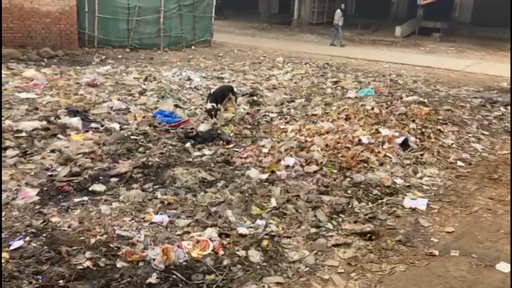 चिराग तले अंधेरा : तहसील के साये में हाईवे सर्विस लेन बनी नाला