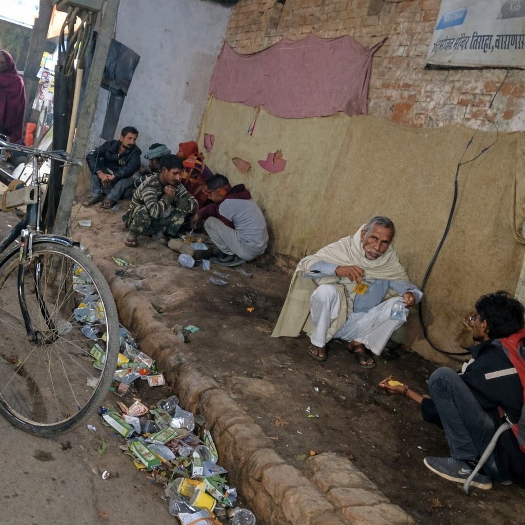 बीएचयू मार्ग पर बेवड़े और बेगैरत लंका पुलिस