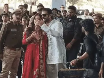 उदयपुर से हैदराबाद रवाना हुए रश्मिका मंदाना-विजय देवरकोंडा, 3-4 मार्च को होगा ग्रैंड रिसेप्शन