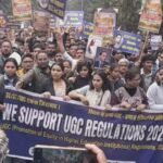 UGC नियमों के समर्थन में छात्रों का मार्च, BHU कैंपस में ‘जय भीम’ के नारे, आंदोलन की चेतावनी