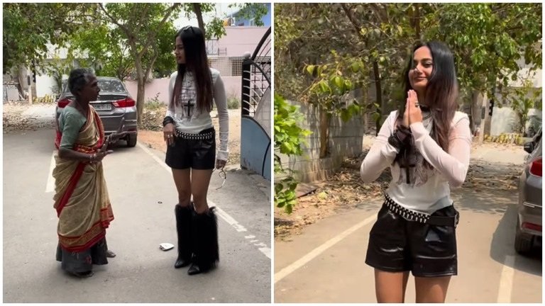 बेंगलुरु में ‘मोरल पुलिसिंग’ पर बवाल: इन्फ्लुएंसर के कपड़ों पर बुजुर्ग महिला की फटकार, वीडियो वायरल